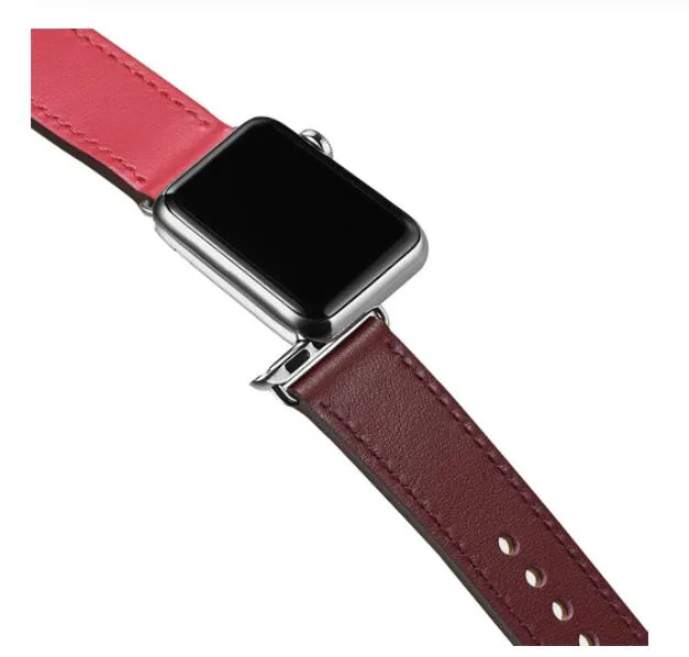 100% Genuine Leather Strap for Apple Watch