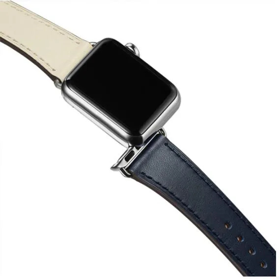 100% Genuine Leather Strap for Apple Watch