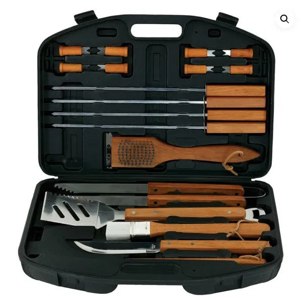 18 Piece Barbecue Tool Set