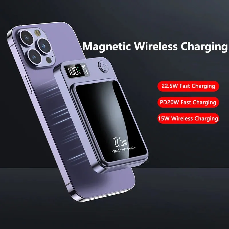 20000mAh Magsafe Power Bank Magnetic Wireless Powerbank