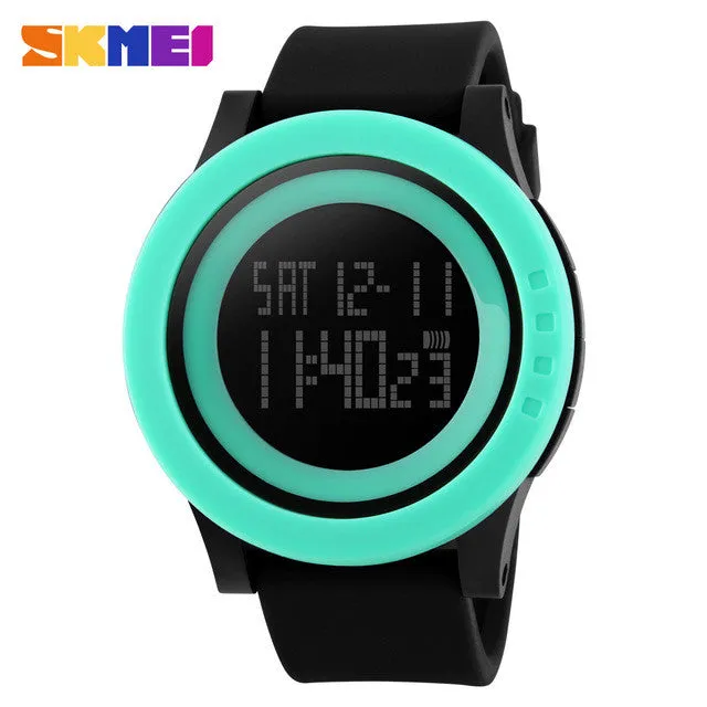 2016 New Brand SKMEI Watch Men Military Sports Watches Fashion Silicone Waterproof LED Digital Watch For Men Clock digital-watch