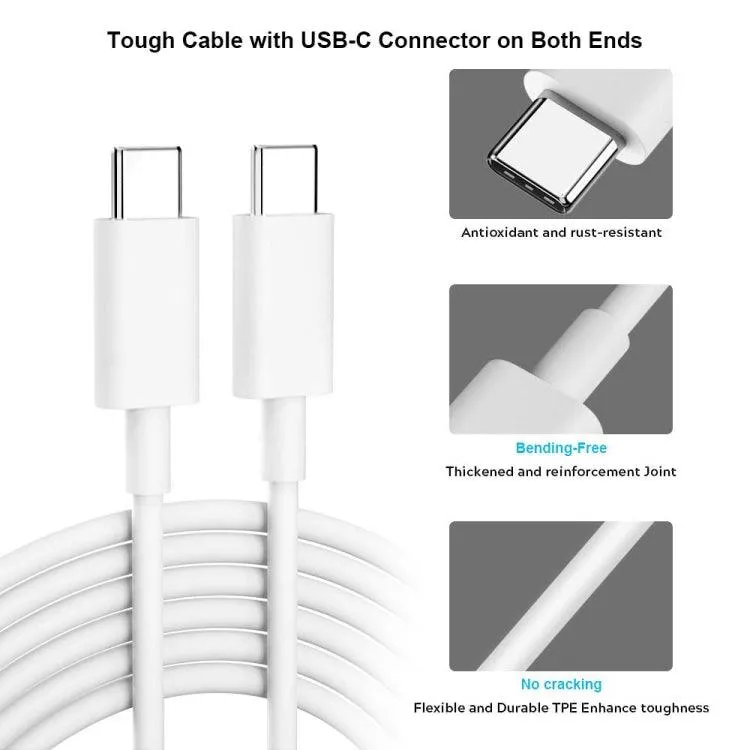 2m USB-C 3.1 Male to Male Data Extension Cable