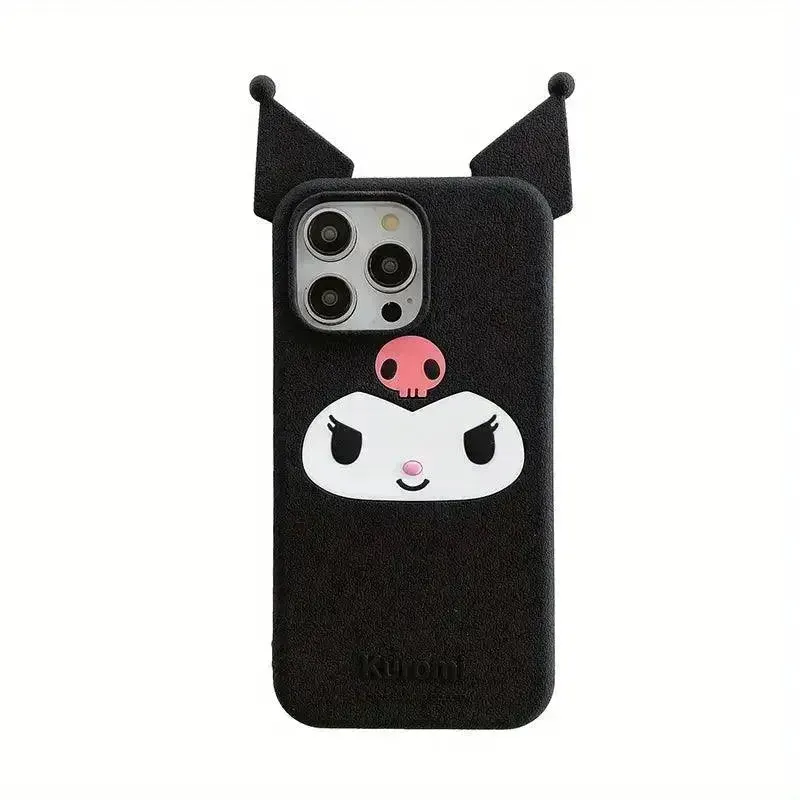 3D Slim Kuromi Phone Case (For iPhones)