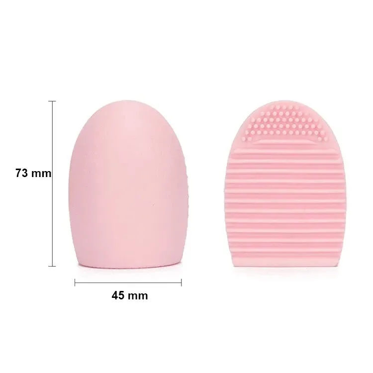 4Pcs Makeup Brush Cleaner Mat Silicone Cosmetic Cleaning Pad