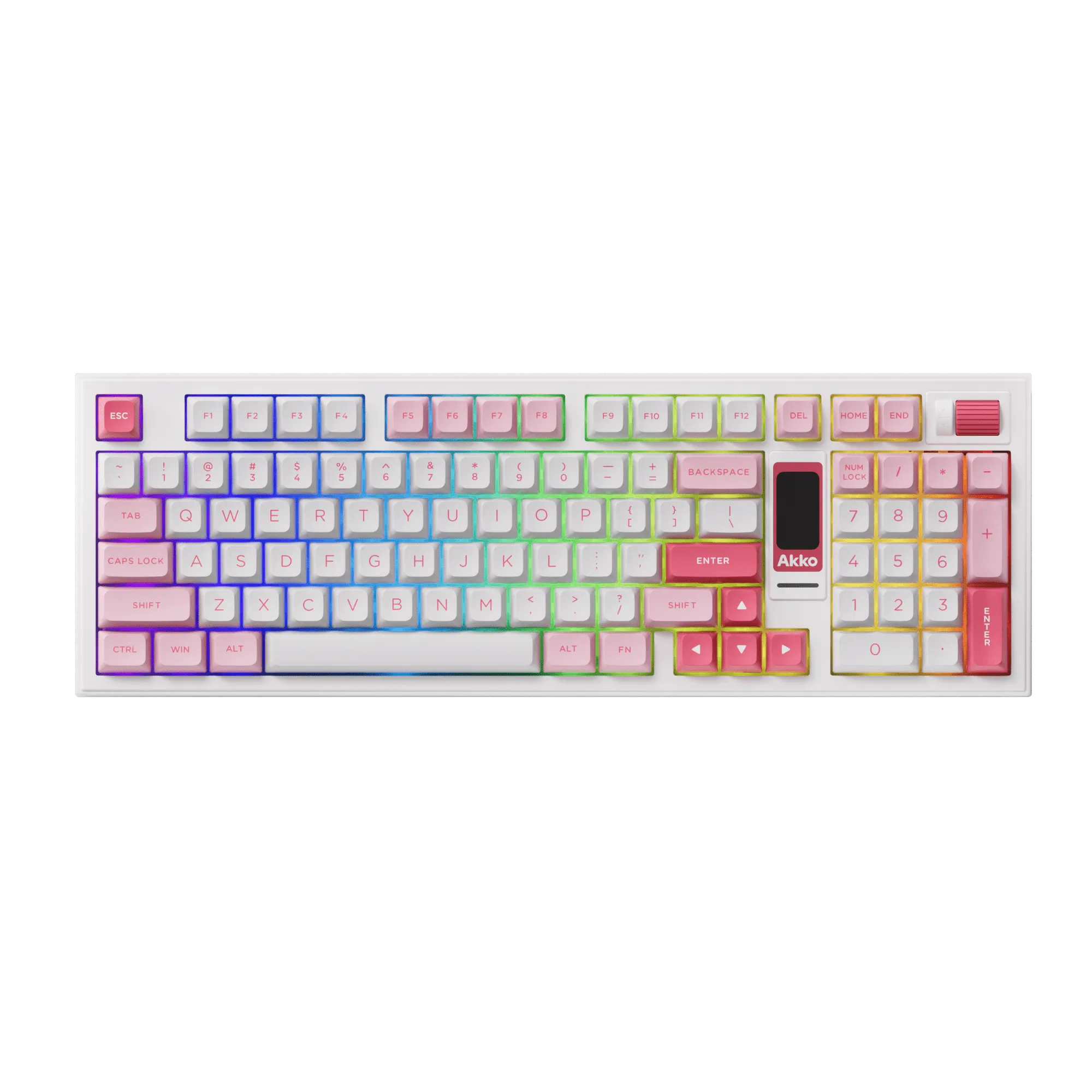 5098B Mechanical Keyboard with Screen