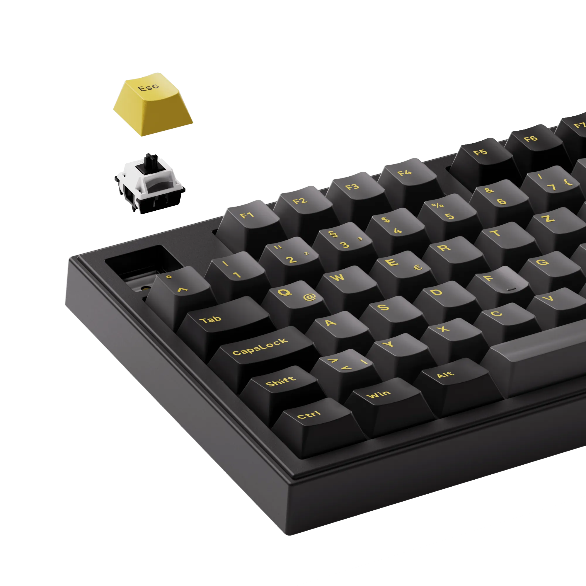 5098B Mechanical Keyboard with Screen