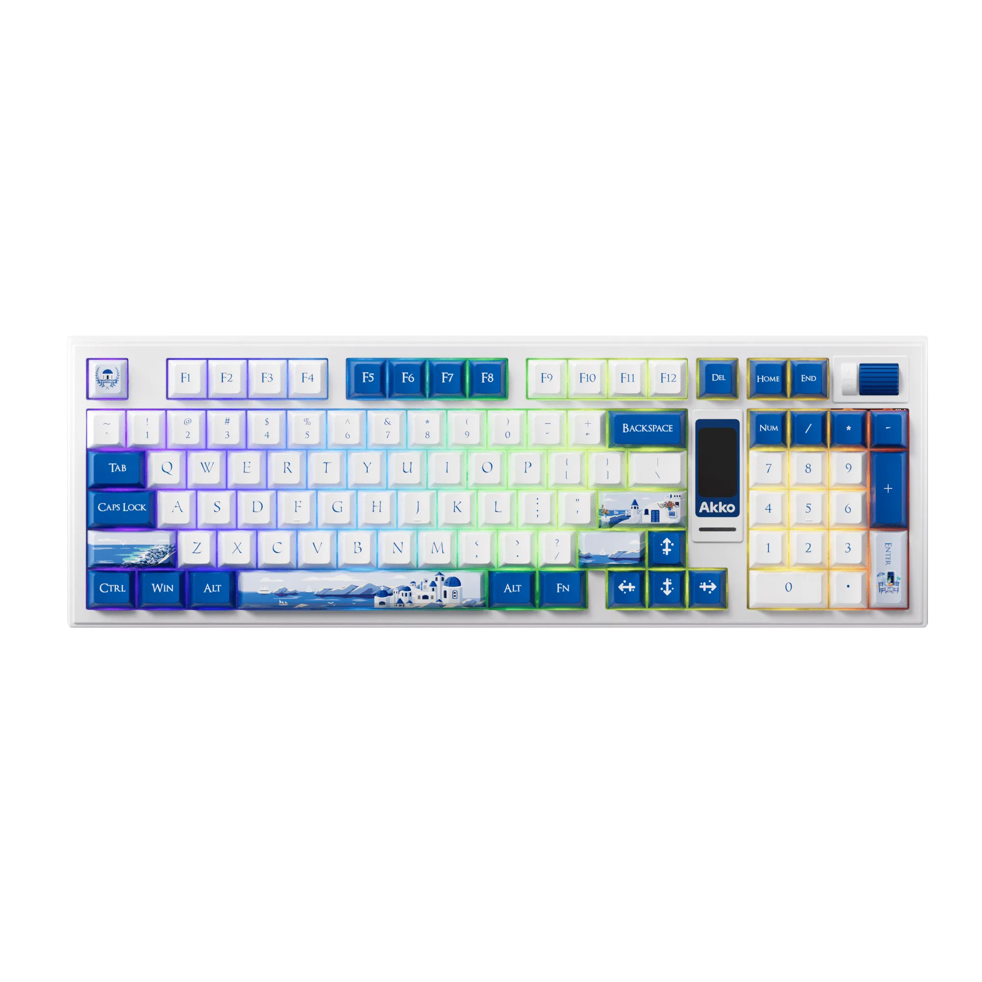 5098B Mechanical Keyboard with Screen