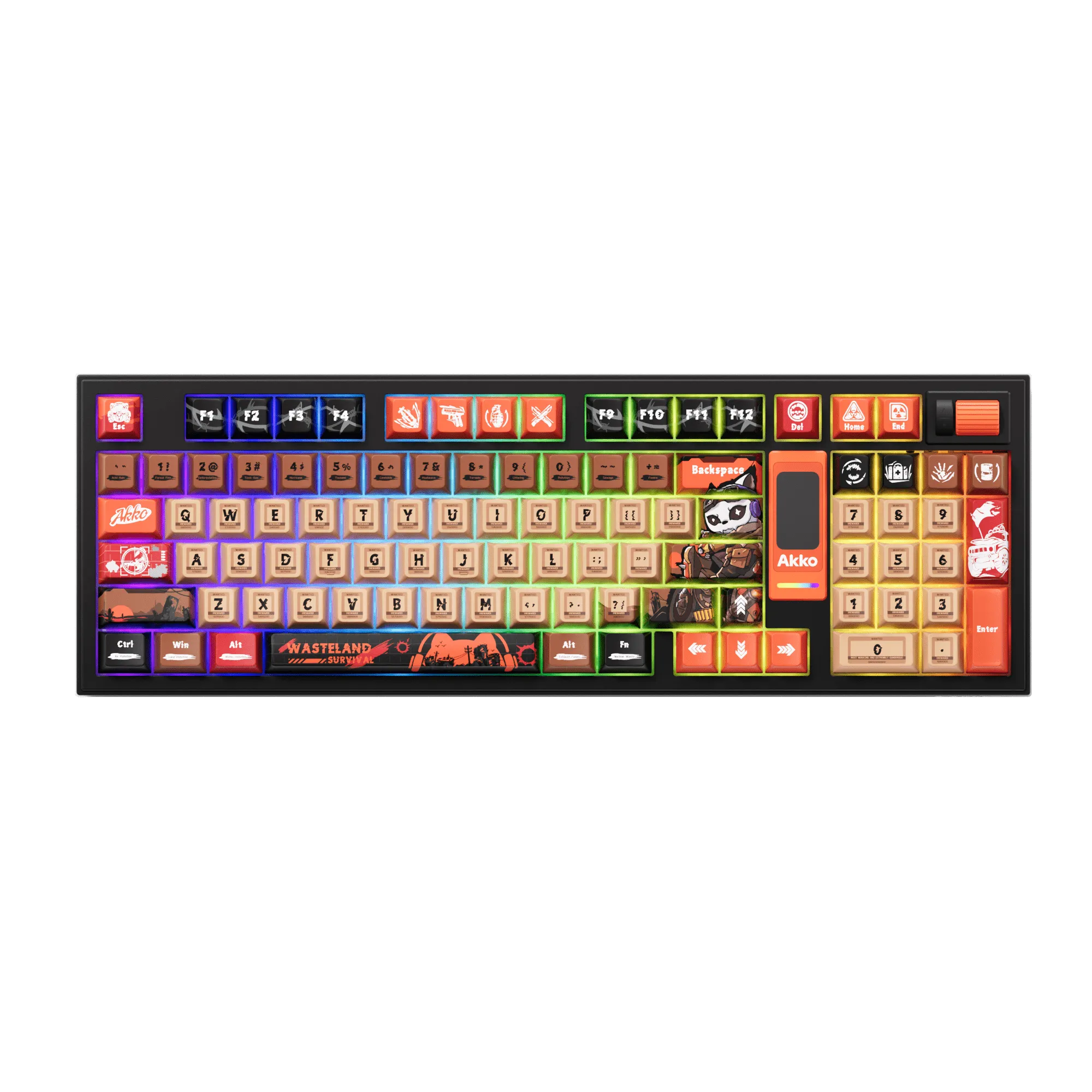 5098B Mechanical Keyboard with Screen