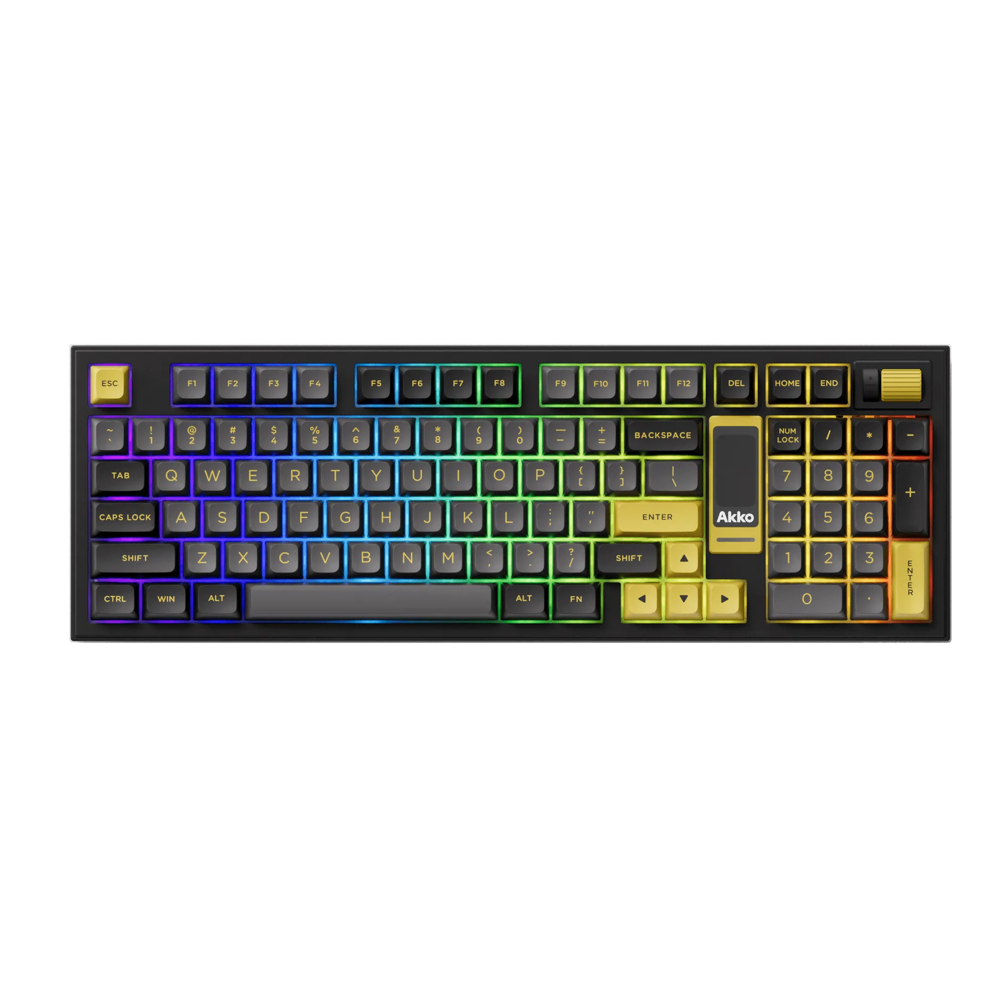 5098B Mechanical Keyboard with Screen