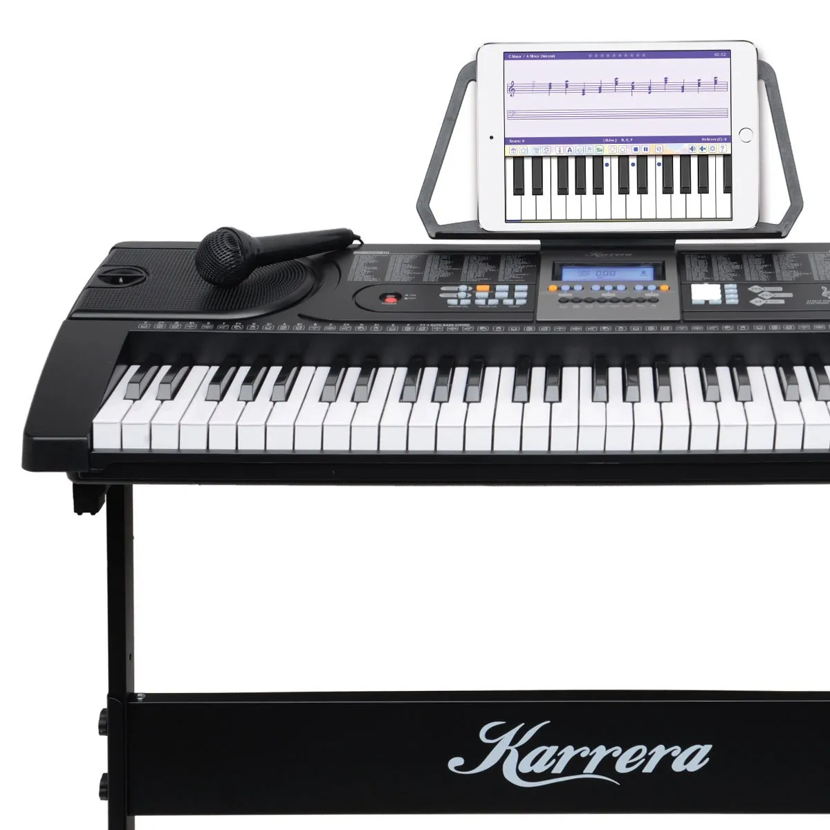 61-Key LED Keyboard with Stand, 255 Timbres & Rhythms