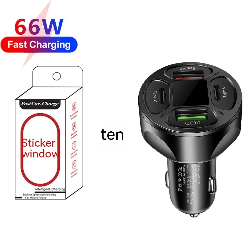 66W Dual USB Car Charger