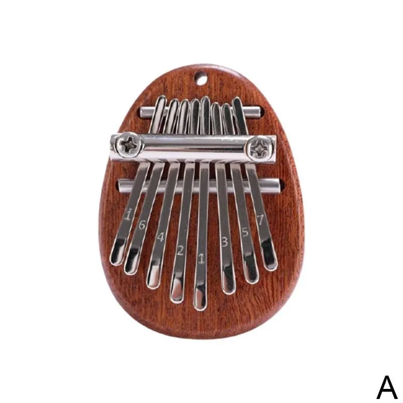 8-key Mini Kalimba Thumb Piano Wooden Thumb Piano  Children’s Gift Portable Pocket Keyboard Piano