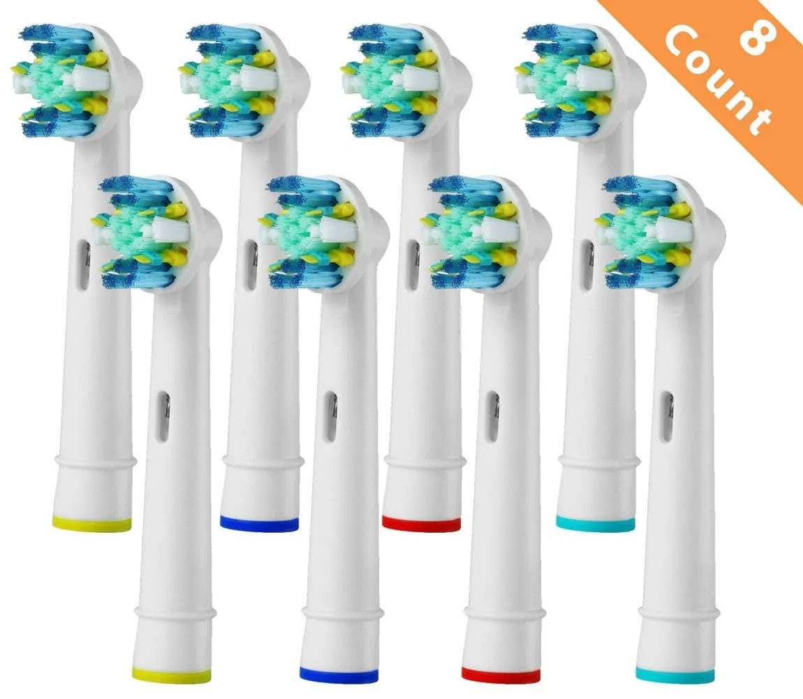 8pc Replacement Electric Toothbrush Heads Compatible for Ora