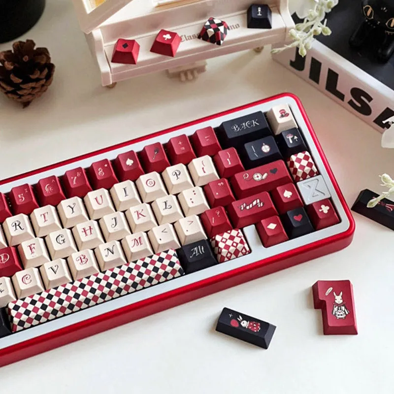 ACGAM Alice Retro Keycap Set Cherry Profile 142 Keys