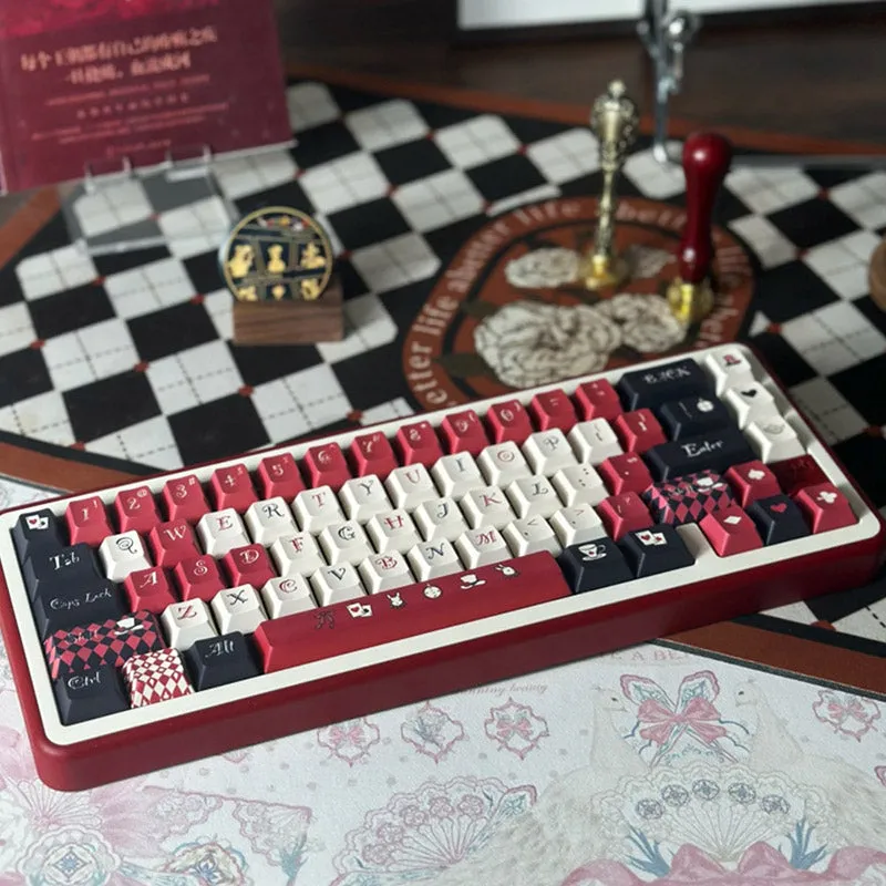 ACGAM Alice Retro Keycap Set Cherry Profile 142 Keys