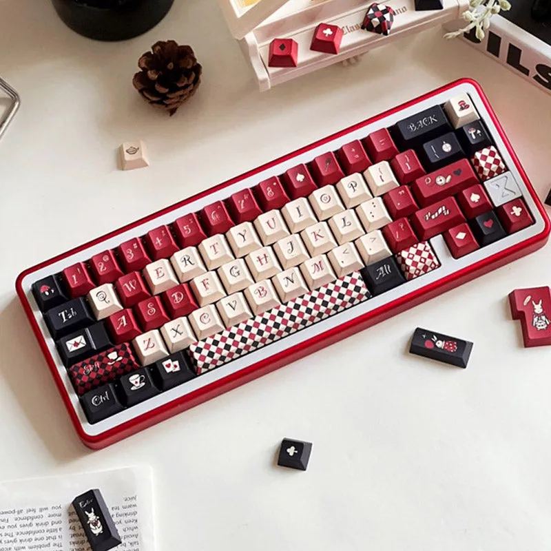 ACGAM Alice Retro Keycap Set Cherry Profile 142 Keys