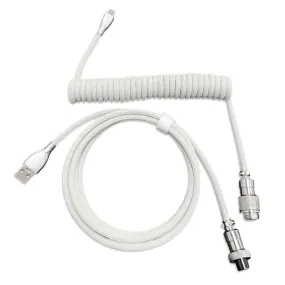 ACGAM Custom Coiled Aviator Cable USB-C White