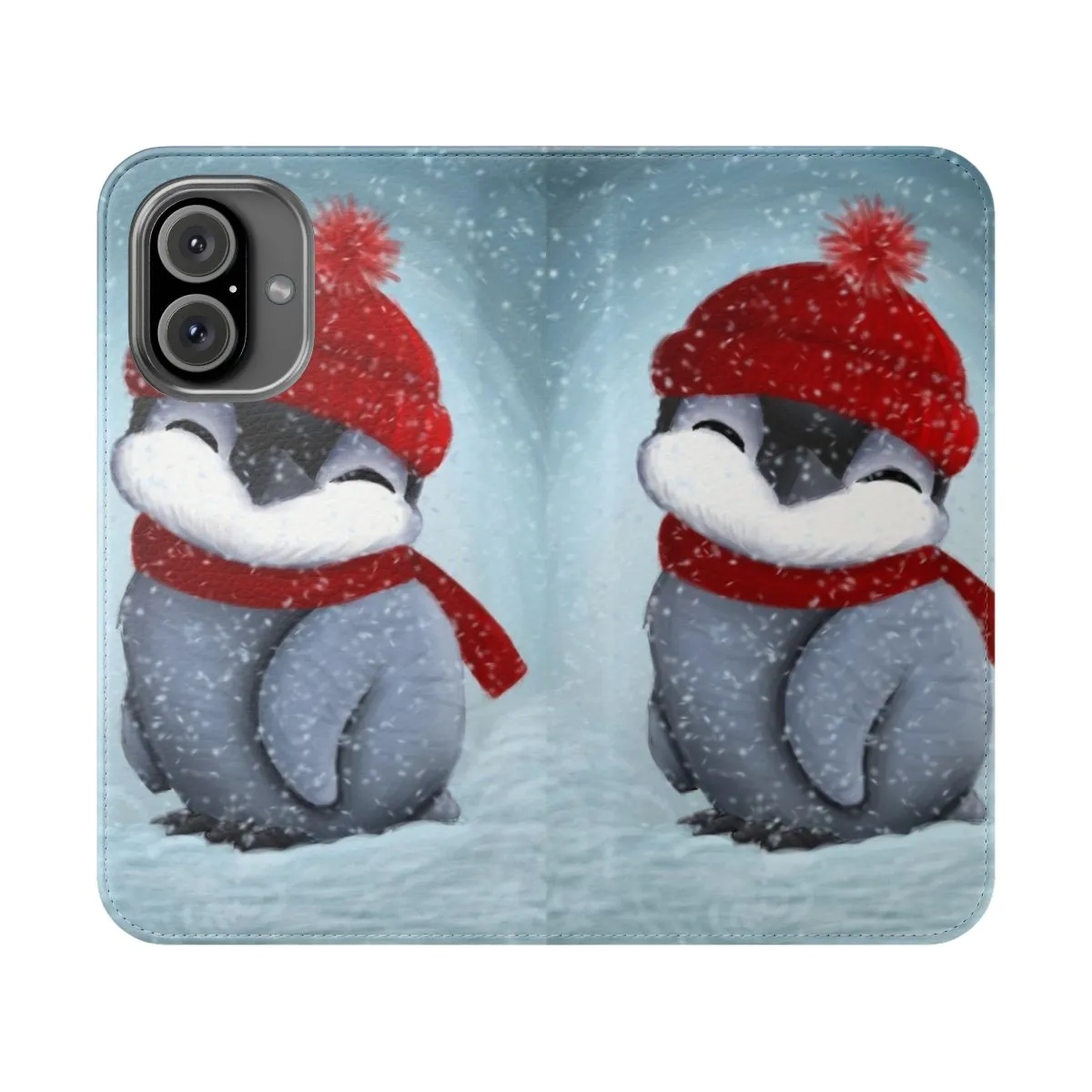 Adorable Baby Penguin Phone Case for Winter & Christmas