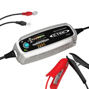 Advanced 12V 5A Battery Charger with Tester, CTEK MXS 5.0