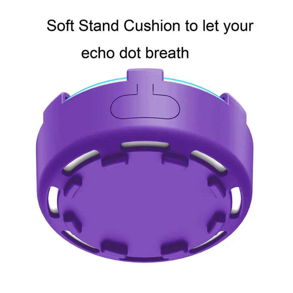 Amazon Echo Dot 2 silicone cover - Purple