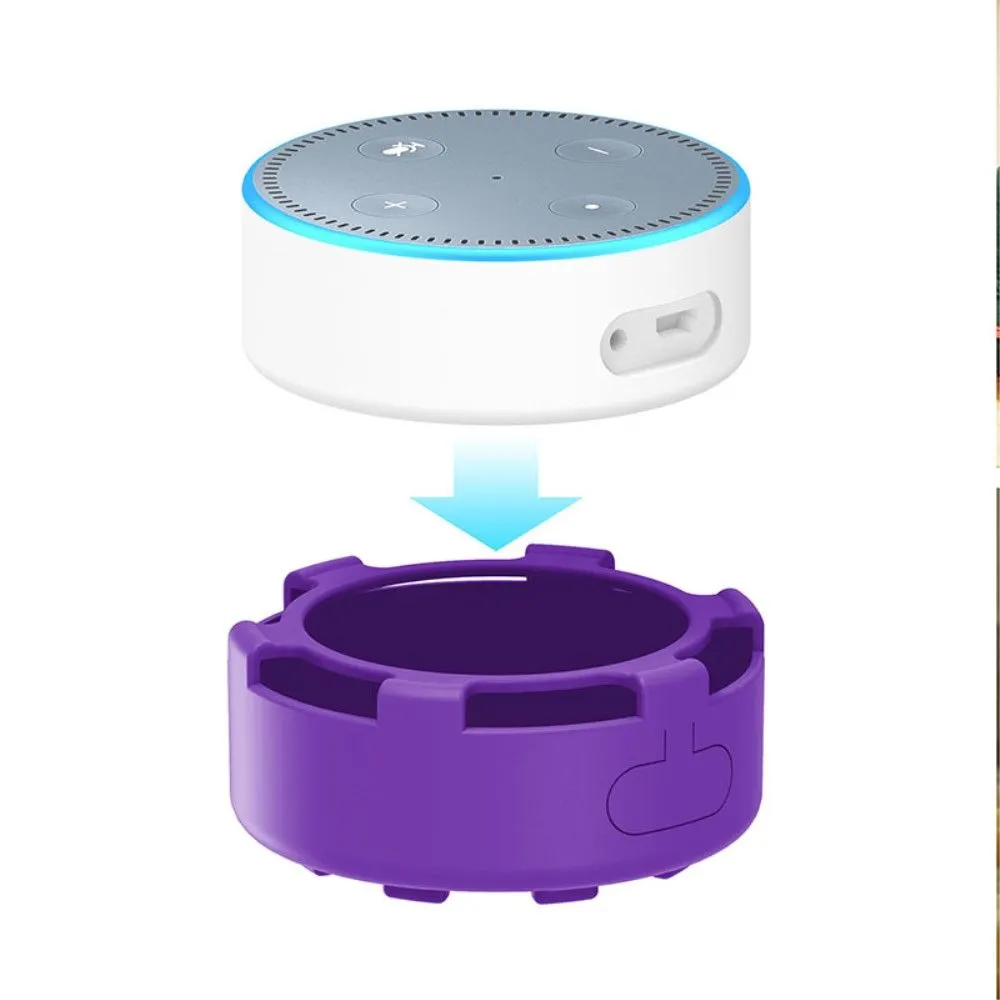 Amazon Echo Dot 2 silicone cover - Purple