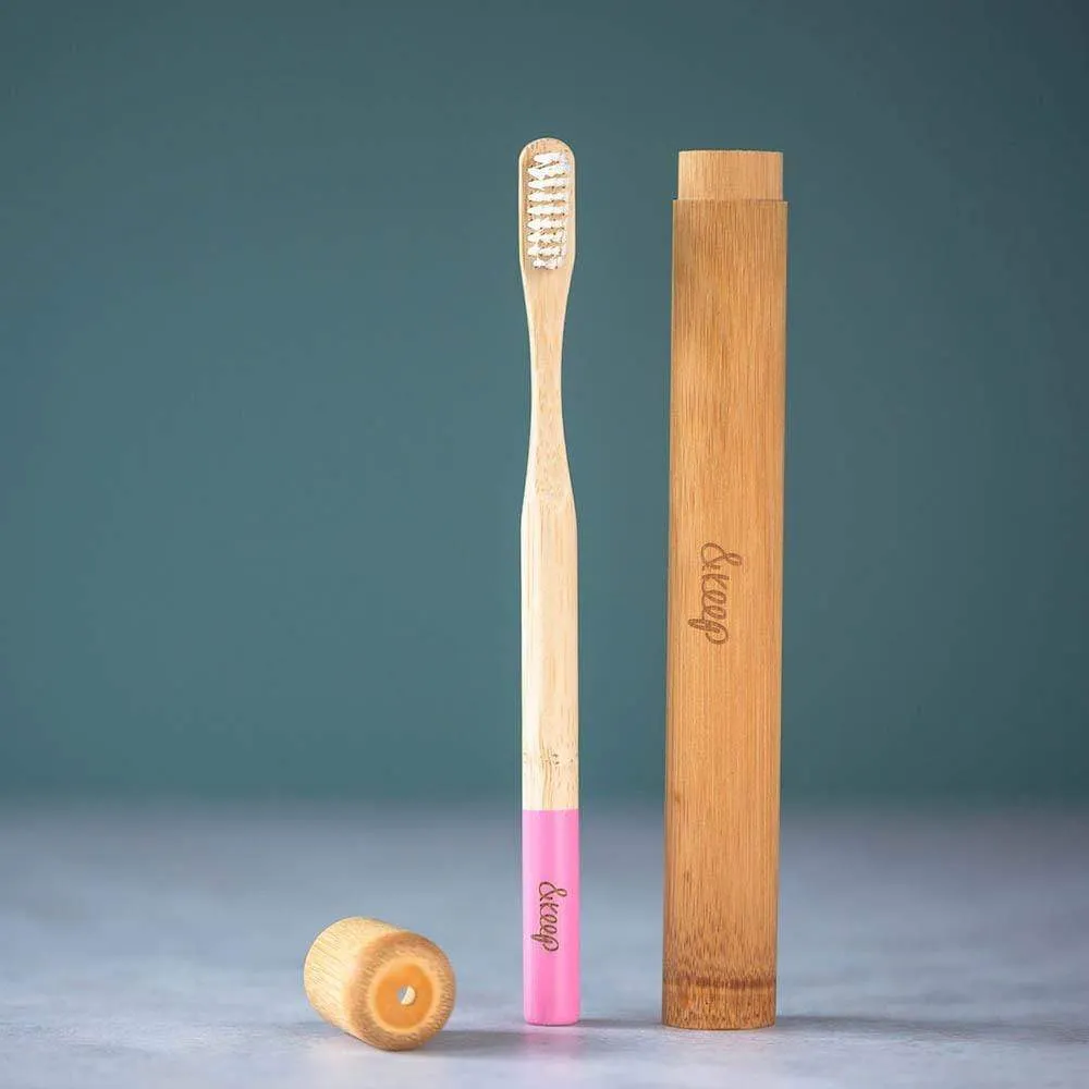 &Keep Bamboo Toothbrush Travel Pack