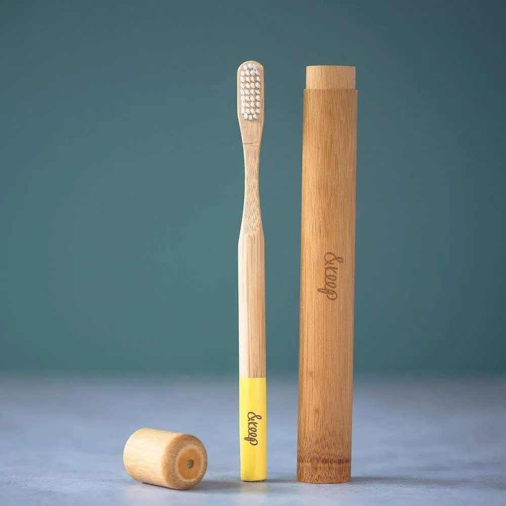 &Keep Bamboo Toothbrush Travel Pack