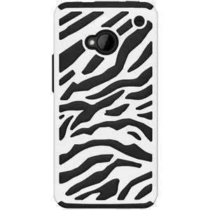 Amzer Zebra Hybrid iPhone Case - White PC   Black Silicone