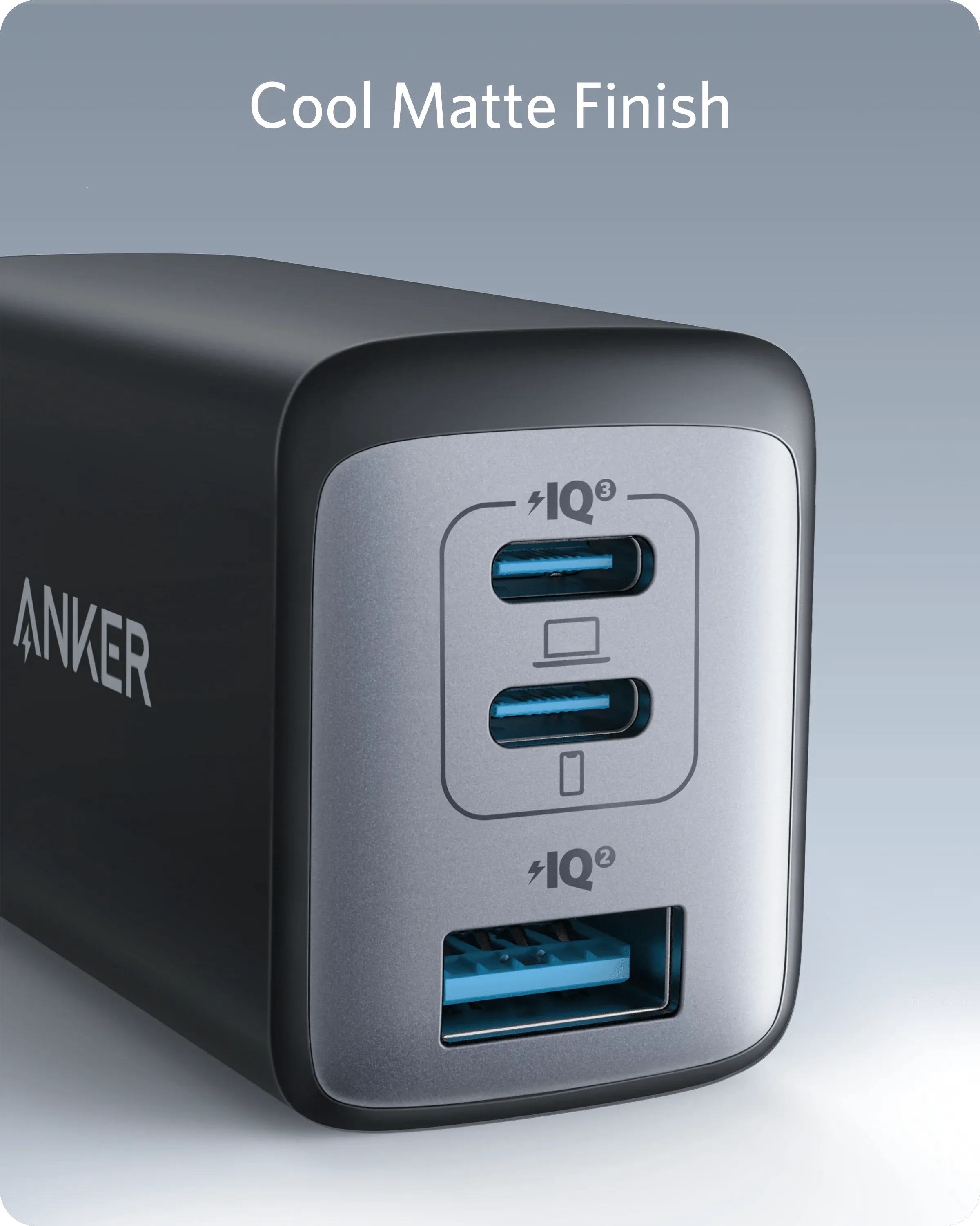 Anker 735 3 Port Wall Charger (Nano II 65W) - A2667