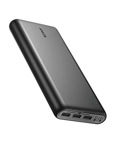 Anker PowerCore 26800 Portable Charger, 26800mAh External Battery with Dual Input Port and Double-Speed Recharging, 3 USB Ports for iPhone, iPad, Samsung Galaxy, Android and Other Smart Devices