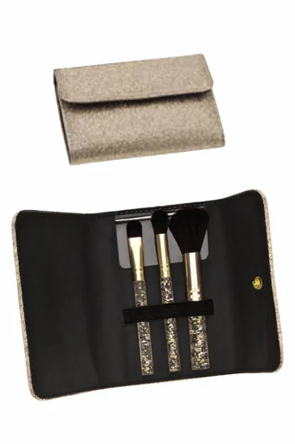 Avon Gold Ombre Make Up Brush Set