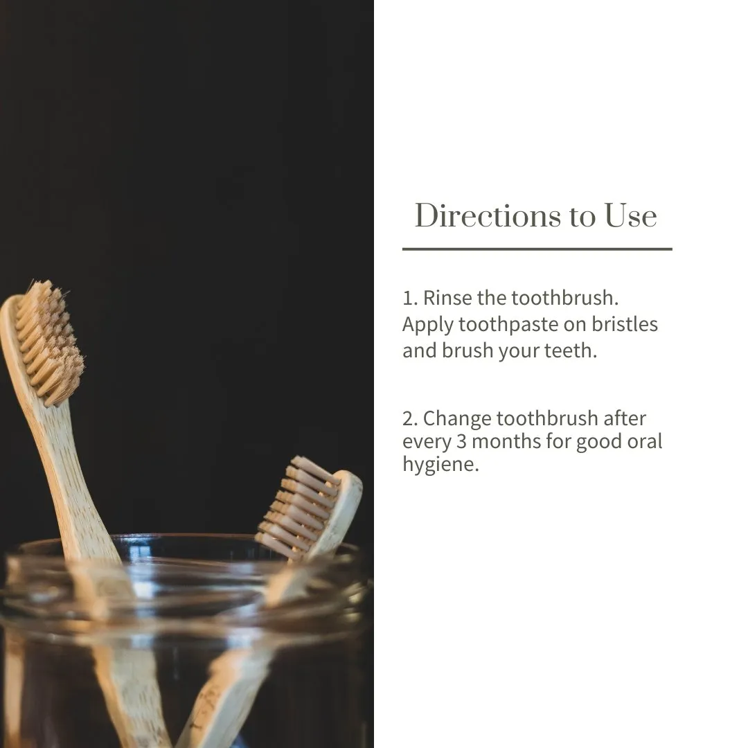 Bamboo Tooth Brush - Set of 2