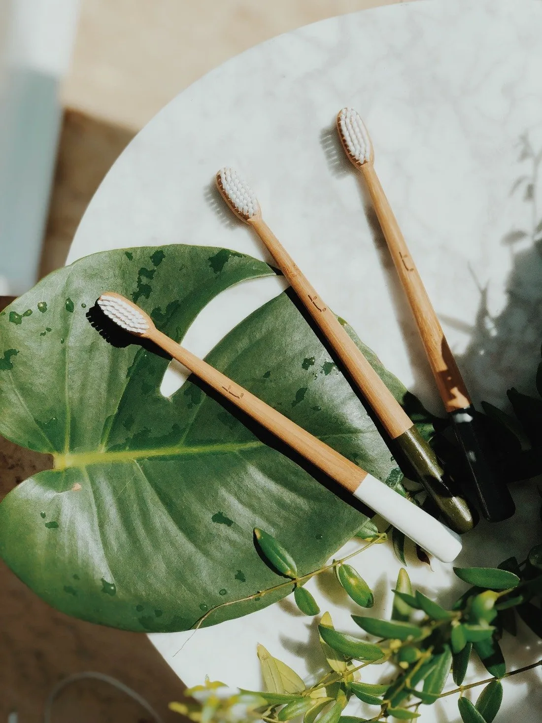 Bamboo Toothbrush - Medium - Storm Grey