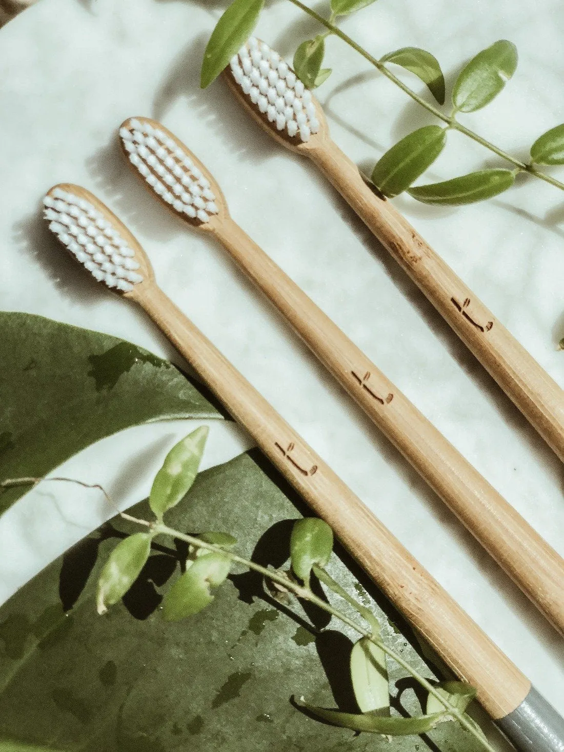 Bamboo Toothbrush - Medium - Storm Grey