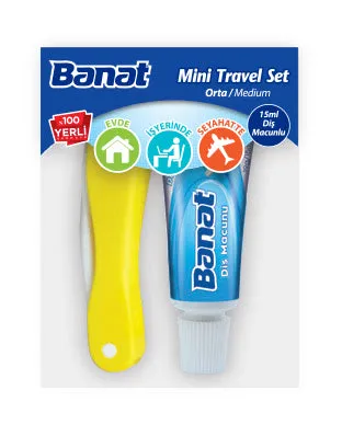 Banat Mini Travel   Dental Kit 1 ST