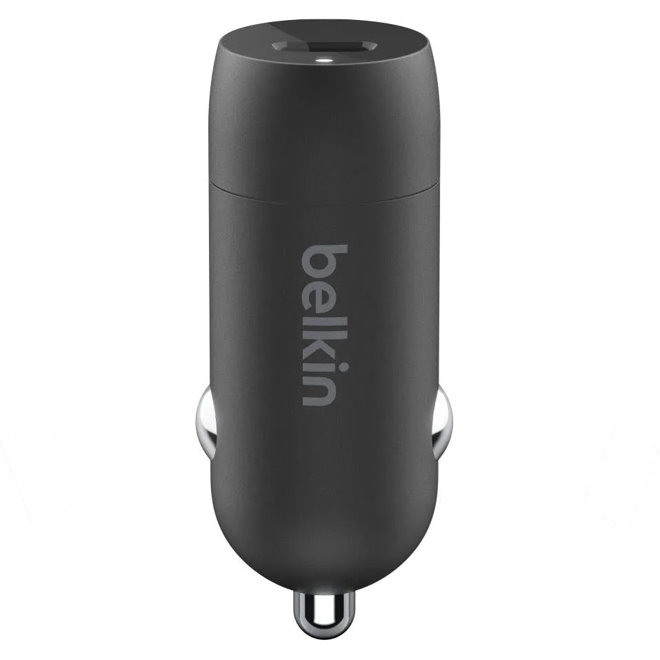 Belkin BoostUp Charge 30W USB-C Car Charger with Lightning Cable