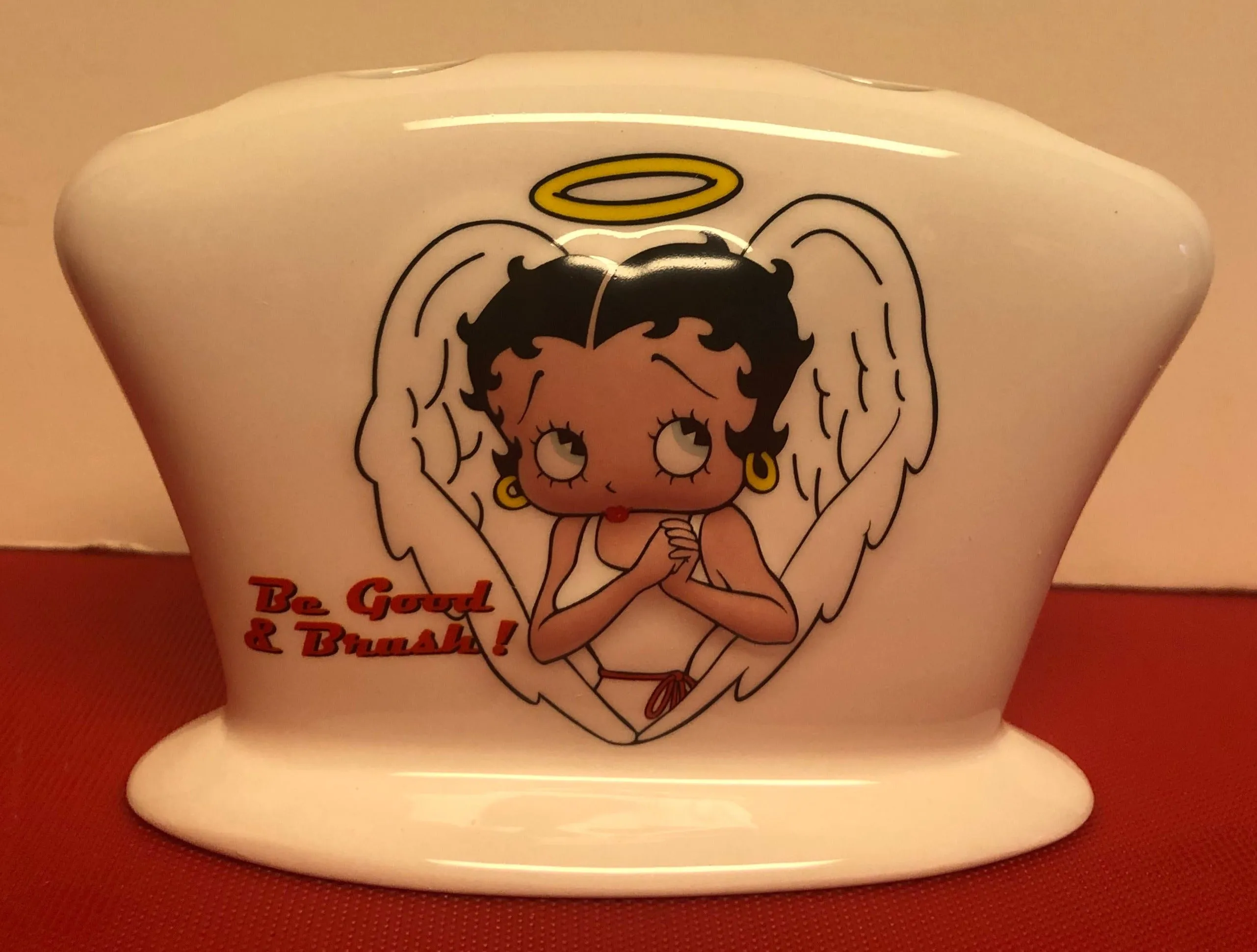 Betty Boop Angel Toothbrush holder                        Retired