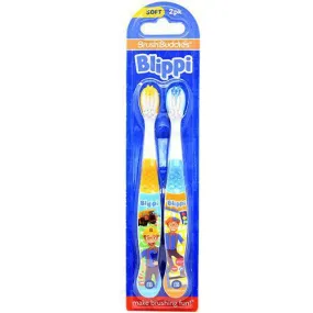 Blippi 2pk Manual Toddlers Kids Toothbrush