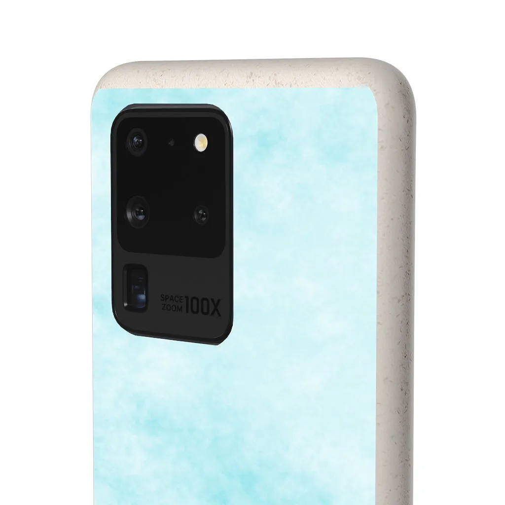 Blue Clouds Biodegradable Case