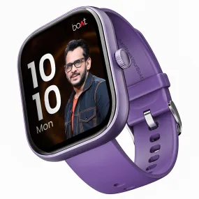 boAt Wave Sigma with 2.01" HD Display,Bluetooth Calling, Coins, DIY Watch Face Studio, 700  Active Modes, HR&SpO2 Monitoring, Energy and Sleep Scores,IP67, Smart Watch for Men & Women(Jade Purple)