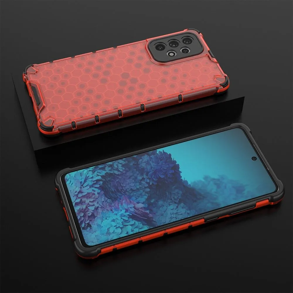 Bofink Honeycomb Samsung Galaxy A73 case - Red