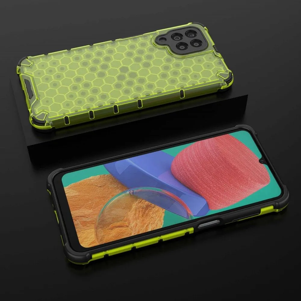 Bofink Honeycomb Samsung Galaxy M33 5G case - Green