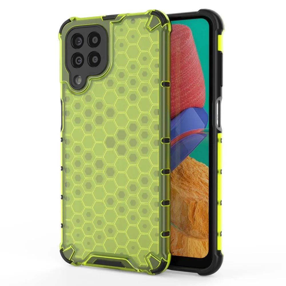 Bofink Honeycomb Samsung Galaxy M33 5G case - Green