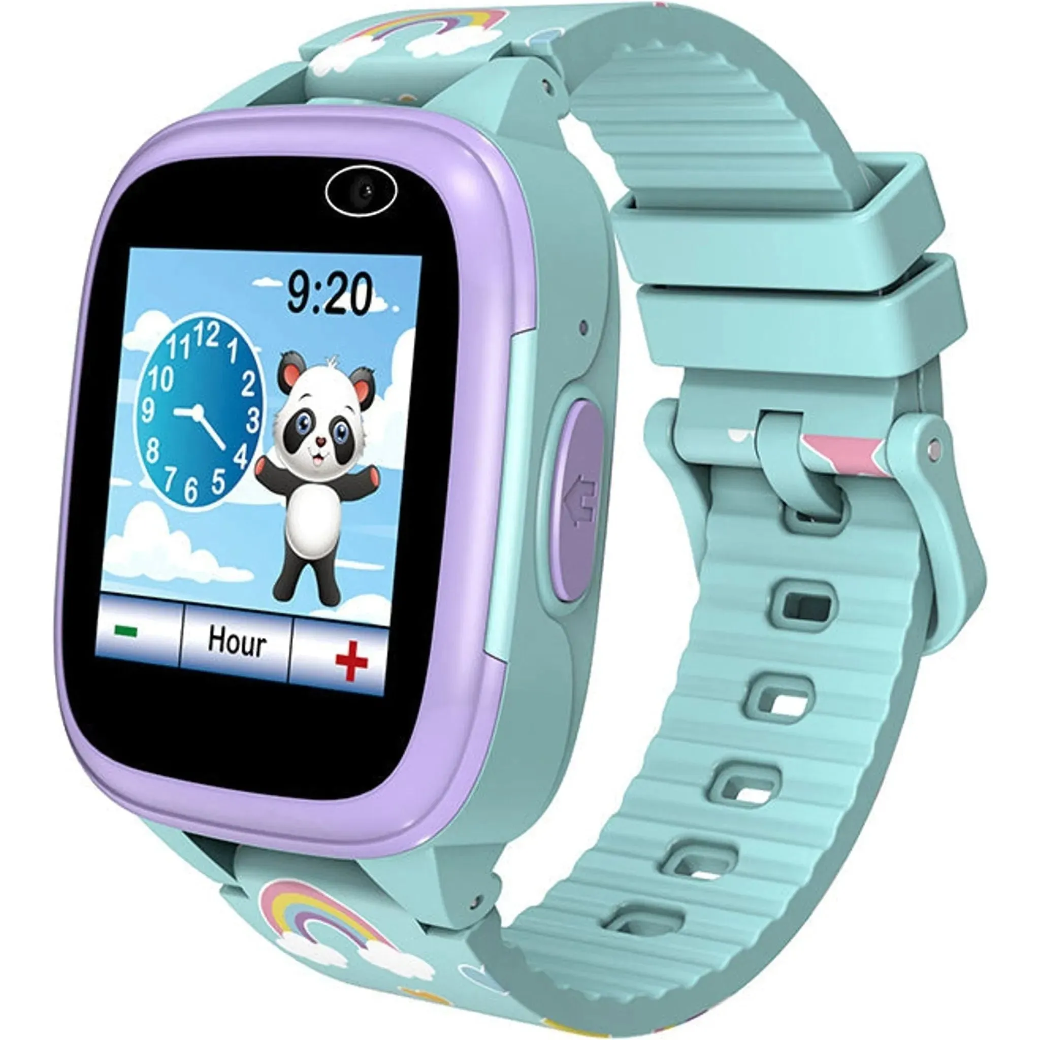 Cactus - KidoPlay - Kids Interactive Game Watch - Aqua / Purple