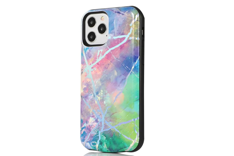 Candy Holo Marble Battery Case