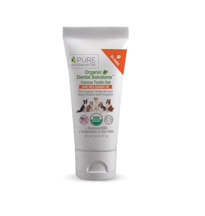 Canine Tooth Gel with Eco-Friendly Bamboo Toothbrush