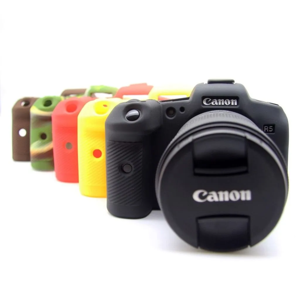 Canon EOS R5 silicone case - Black