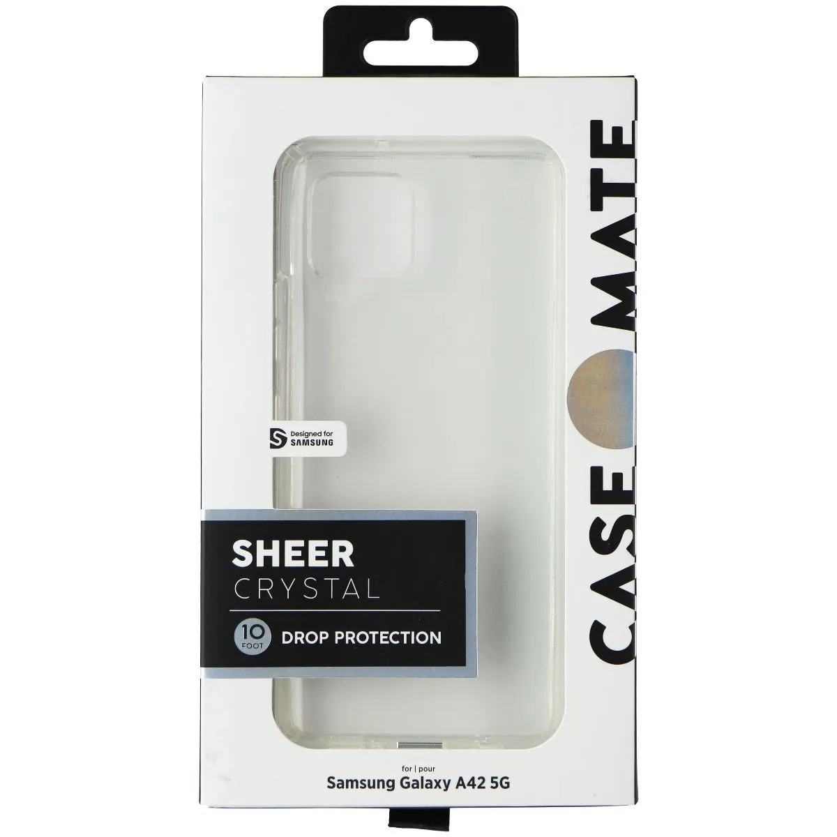 Case-Mate Sheer Crystal Hard Case for Samsung Galaxy A42 5G - Clear