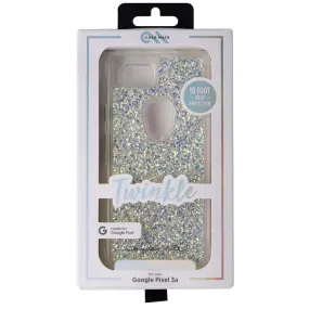 Case-Mate Twinkle Series Case for Google Pixel 3a - Stardust (Clear/Iridescent)