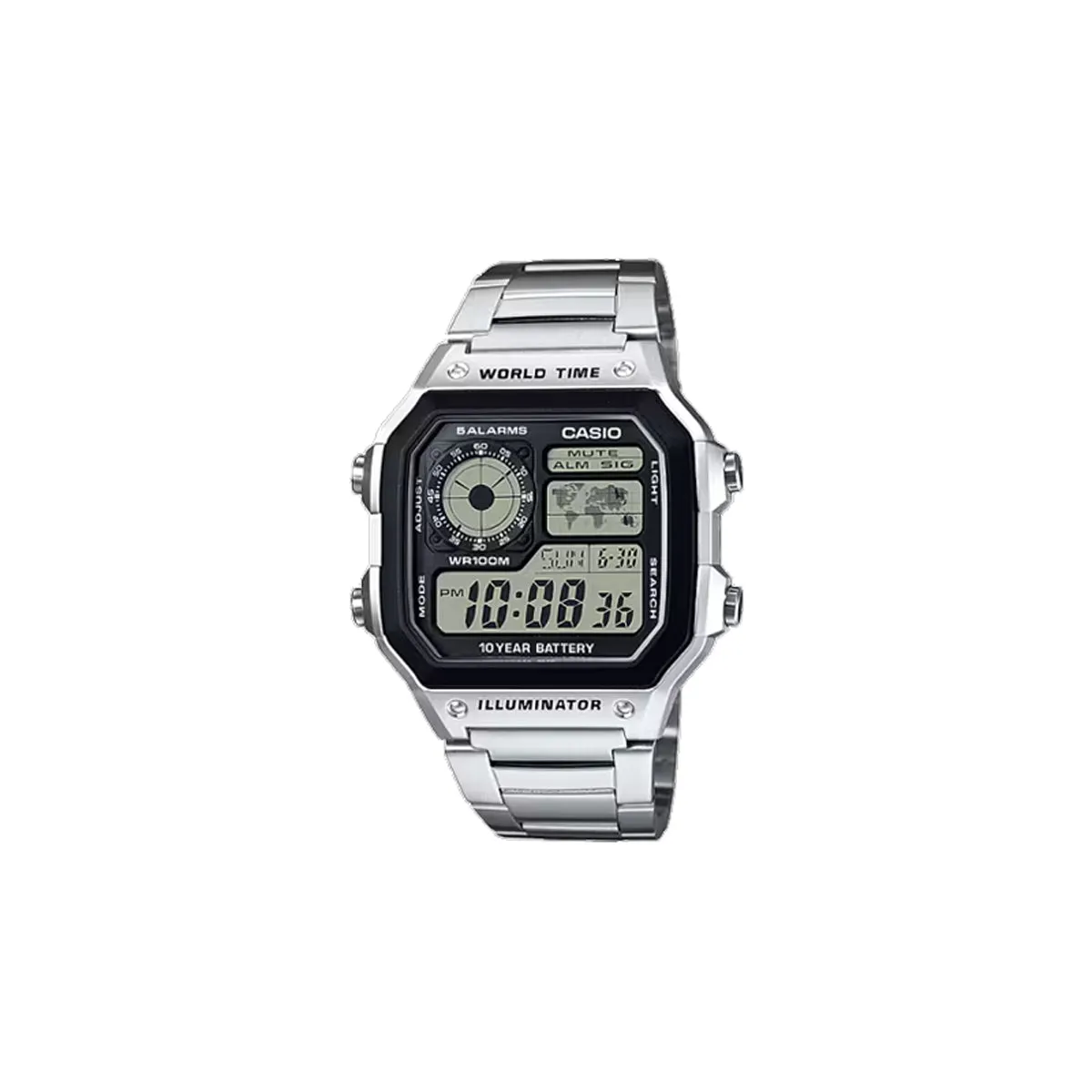 Casio Digital AE-1200WHD-1AVDF